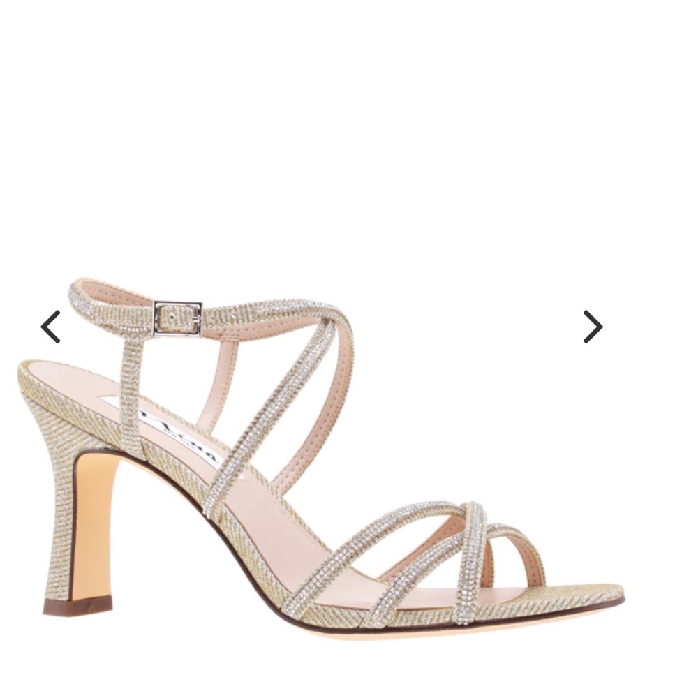 Nina Sandals ANNA-YY Platino Luna Shine-Platino